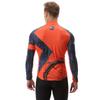 Мужские комплекты для езды на велосипеде с длинными рукавами, одежда для защиты от пота, костюмы с 3D набивкой, подушка для велоспорта, трикотажные изделия для велоспорта