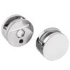 4pcs Fixed Fitting Glass Mirror Clamp Brackets Glass Clip Glass Shelf Support  Bathroom Mirror