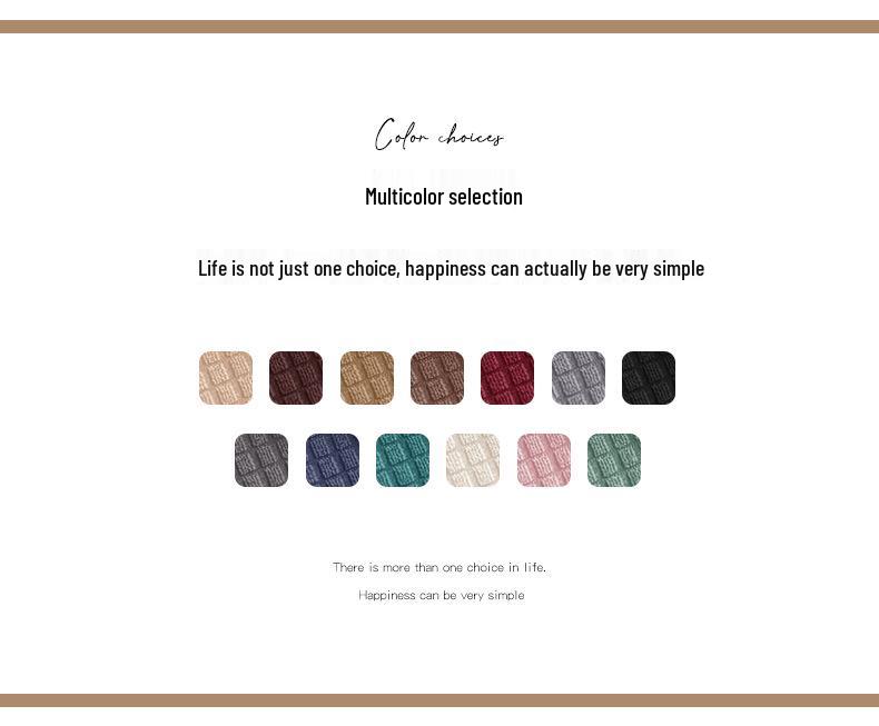 Водоотталкивающий чехол для стула с высокой спинкой и расклешенным сиденьем - Дизайн «Кукурузное зерно», Пылезащитный для дома и отеля.