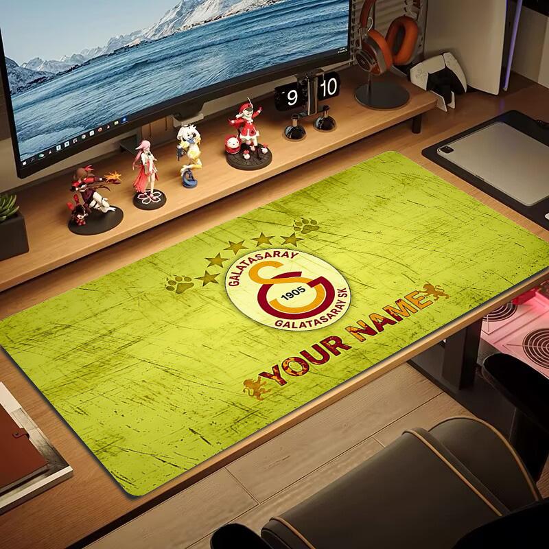 Galatasaray S.K Печать Подушка Нескользящий Большой Коврик для Мыши для Ноутбука/Планшета XXL Коврик Игровой Коврик для Мини-ПК С заблокированным краем