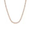 Light Luxury Niche Full Diamond Zircon Necklace Neck Chain Titanium Steel Chain Plated With 18K Real Gold Non-Fading Jewelry