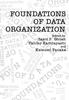 The Foundations of Data Organization Book