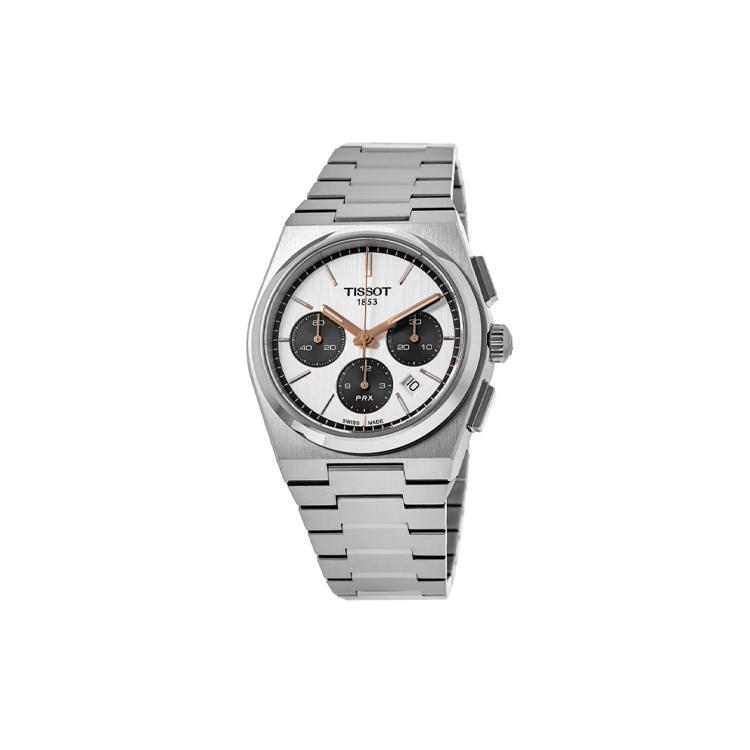 Tissot Коллекция PRX Автоматический Механический Механизм Мужские Часы Часы 42мм Белый Циферблат Корпус из Нержавеющей Стали T137.427.11.011.00