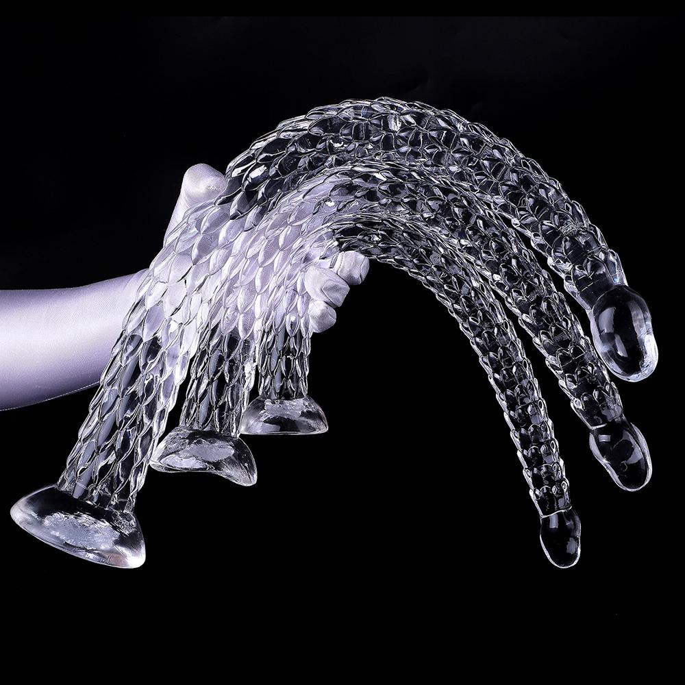 Секс-игрушки Мастурбаторы для взрослых 18 Анальная пробка Секс-шоп Дракон Длинная Анальная пробка для женщин и мужчин Фаллоимитатор Анальная пробка