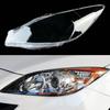 Для Mazda 3 Speed 2011~2015 Автомобильная крышка фары, стекло линзы, корпус, передние колпачки фар, прозрачный абажур, корпус лампы автосвета