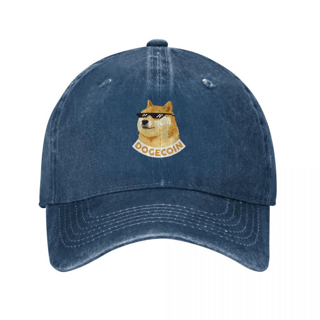 DOGECOIN Baseball Cap cute Kids Hat Christmas Hat tactical cap Unisexs Womens