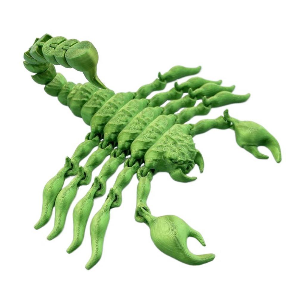 Articulated 3D Printed Simulation Toy Creative Animal Simulation Model Model Display