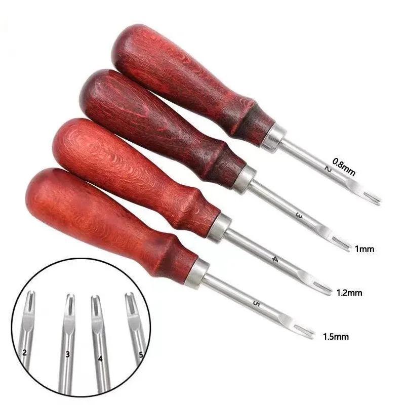 0,8/1,0/1,2/1,5 мм острый нож для обработки кромок кожи для кожаных изделий, нож для снятия фаски, ручной инструмент для резки кромок