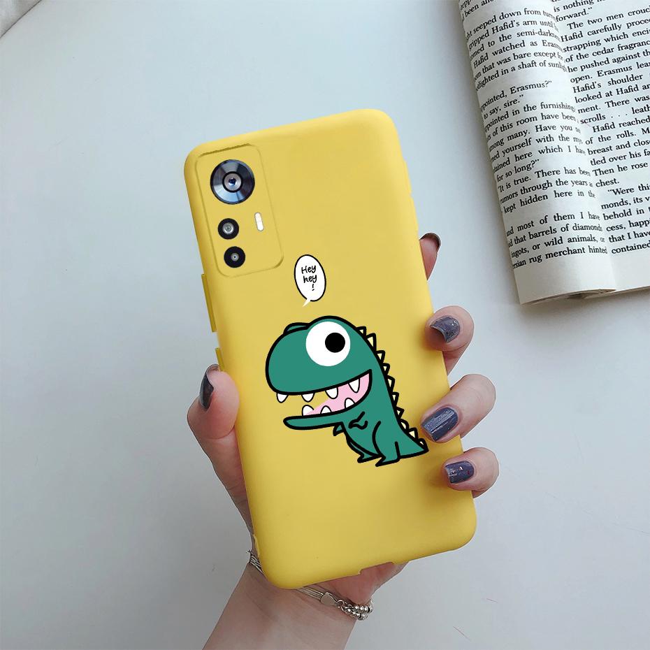 Чехол для Xiaomi 12T Мягкий силикон Милый кот Мультяшный Защитный чехол для Xiaomi 12T Pro 5G Чехлы для телефона Mi 12 T 12TPro 2022 Fundas