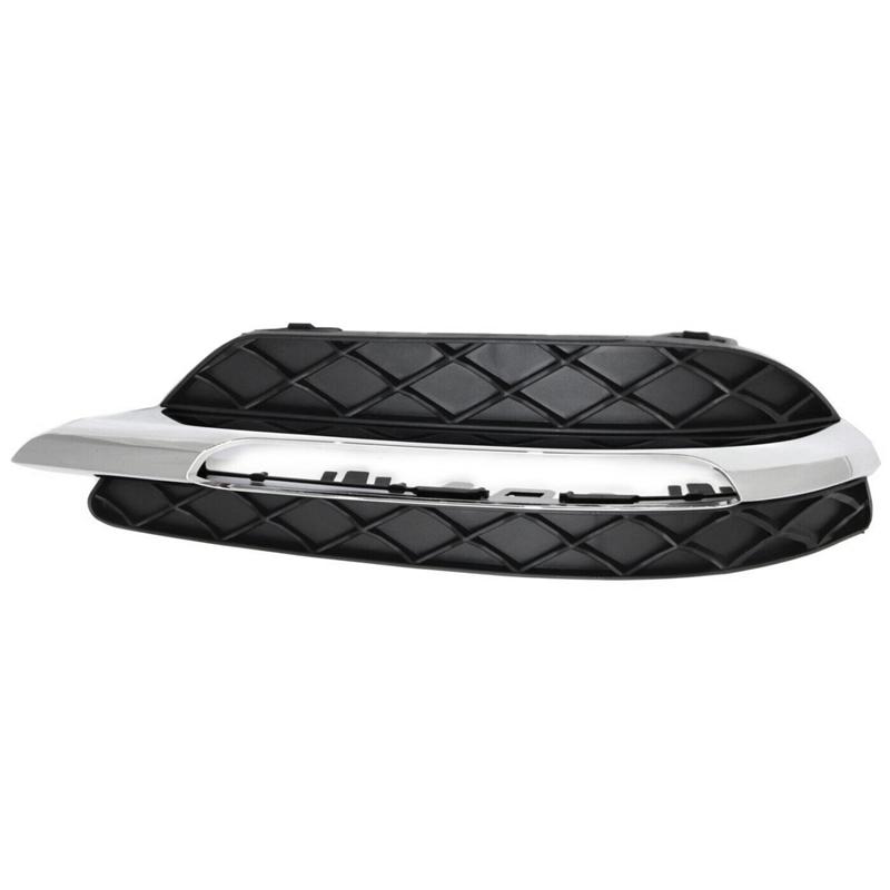 2 шт. Черная накладка на противотуманную фару ДХО для Mercedes-Benz C250 C300 C350 Luxury 2012-2014
