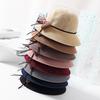 Women Sun Hats Woven Fisherman Hat Female Summer Travel Sunshade Sun Hat Breathable Bow Travel Beach