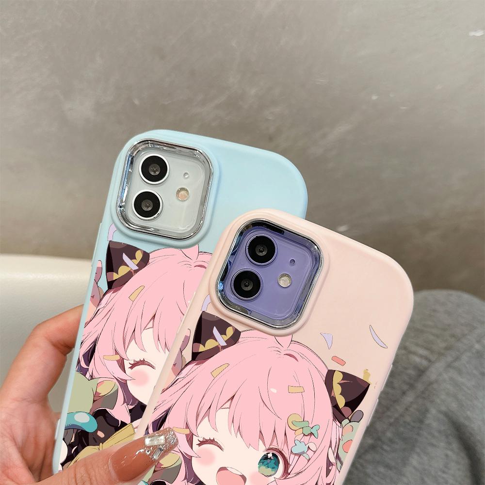 For OPPO A16 A38 A57 A58 A74 A78 A98 Reno8T Reno13F Realme C25S C53 C65 Cartoon Black Cat Silver Edge Soft Liquid Silicone Protective Casing