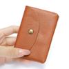 New Retro Leather Mini Minimalist Storage Card Bag Mens Top Cowhide Pocket Money ID Cards Credit Card Holder Slim Wallet
