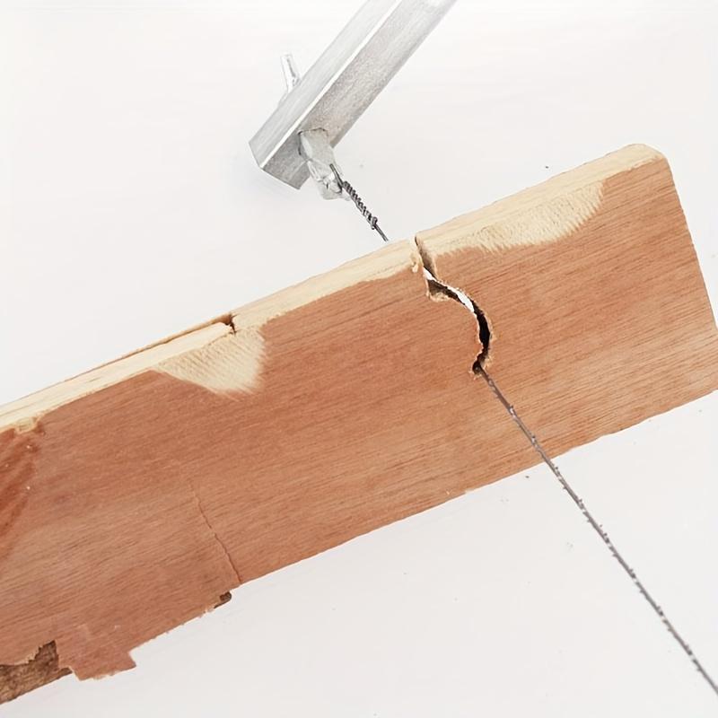 1 шт. пила-струна и 10 шт. пильных полотен, пила-струна ручной работы, инструменты для деревообработки своими руками, пила-струна для домашнего использования