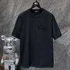 GZ-8933 CHROME HEARTS 2025 Летняя новая высококачественная хлопковая свободная футболка с круглым вырезом большого размера для мужчин и женщин, парная футболка