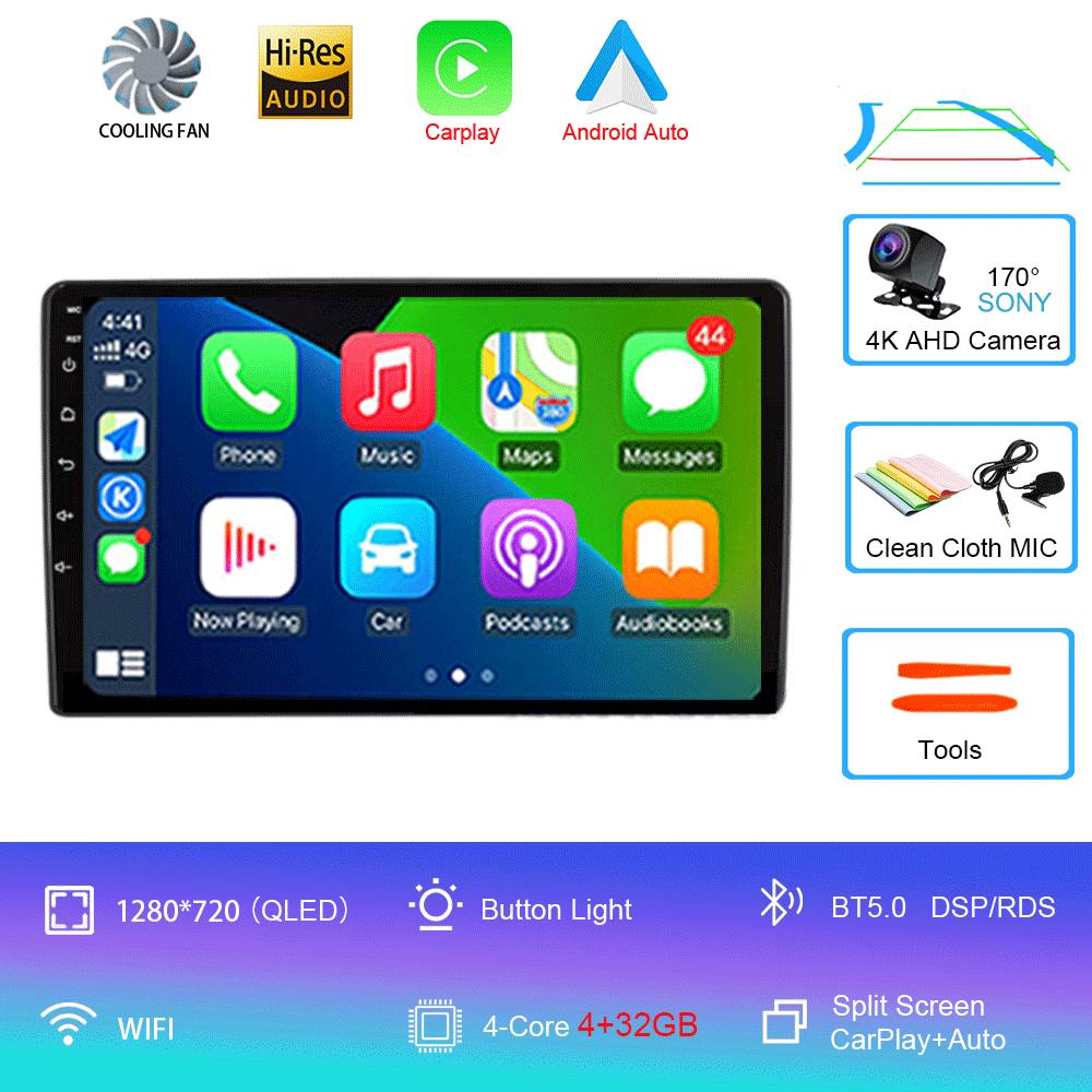 Автомобильный радиоприемник Android 14 для Fiat Ducato 3 2006-2022, для Peugeot Boxer 2 2006-2022, для Citroen Jumper 2 2006-2022, мультимедийная стереосистема