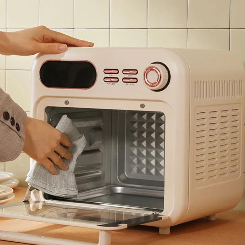 18L Electric Oven, Multi-functional Air Fryer and Oven Combination, Fully Automatic Frying and Baking