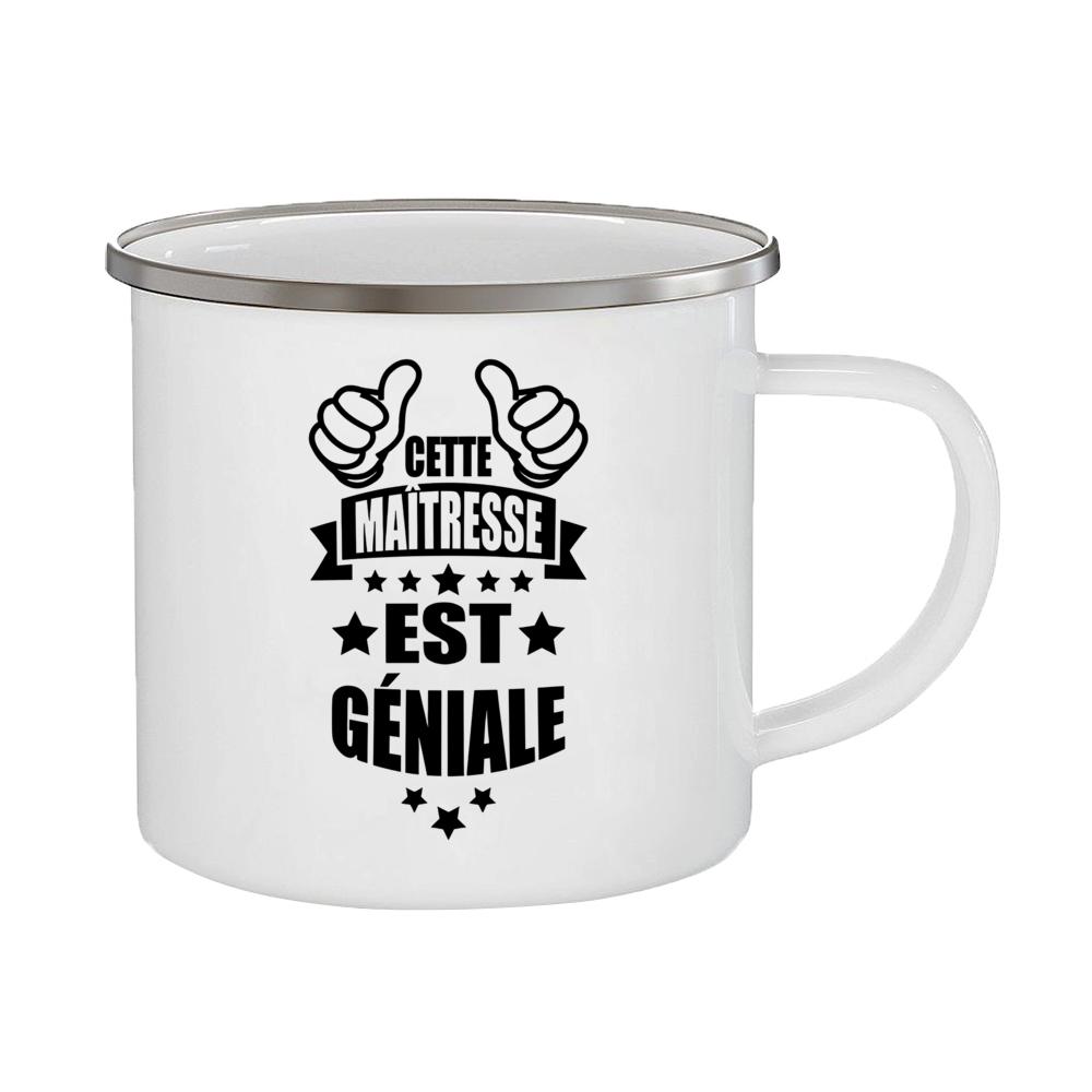 Спасибо Госпожа Учительница Подарки Кружка для кофе Подарок учителю на конец года Чашки Учитель Эмалированная кружка Подарок на конец учебного года Чашки