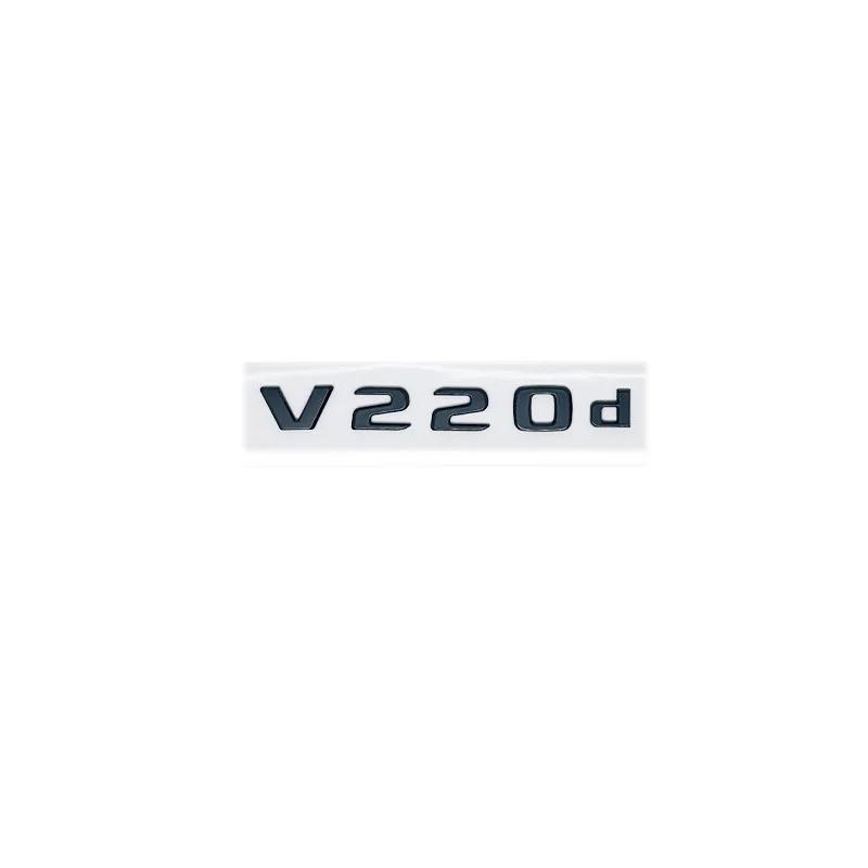 3D NIGHT EDITION Emblem for Benz V-Class W447 V260L V200d V220d V250d V300d V350d Fender & Trunk Logo Sticker Accessori