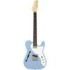 В Японии Limited Kusumi Color Telecaster Thinline Палисандровая накладка на гриф Kusumi Blue Fender Fender/Made