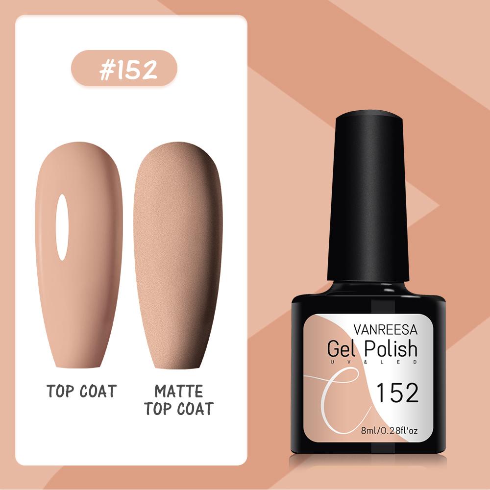 VANREESA Набор гелей для ногтей 111 цветов Гель-лак для ногтей Soak Off Базовое покрытие Верхнее покрытие Маникюр для ногтей УФ-светодиодный полуперманентный лак Стойкий гель для дизайна ногтей