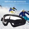 Лыжные очки с защитой от ультрафиолета, противотуманные, регулируемые ремешки, ветрозащитные очки для сноуборда для мужчин и женщин, велосипедные очки, мотоциклетные очки для альпинизма