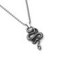 Hip-Hop Zodiac Year of the Snake Pendant: Cobra King Necklace for Men & Women - Stainless Steel Animal Jewelry