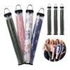 With Carrying Handle Transparent Tube Bag Clear Zipper Storage Bag Round Storage Tube