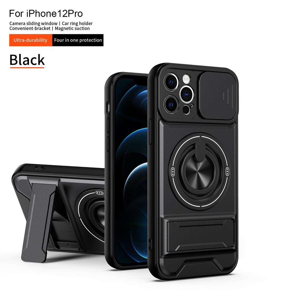 Чехол для Apple iPhone 12 Pro 12 Pro Max 11 Pro Max Чехол для телефона Магнитный держатель Военная броня Защитная крышка для камеры