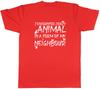Personalised Encounter Crazy Animal Form Of My Neighbour Unisex Unisex TShirt Tee