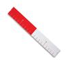 Red and White Measuring Stickers, 20cm (Pack of 5) 02757