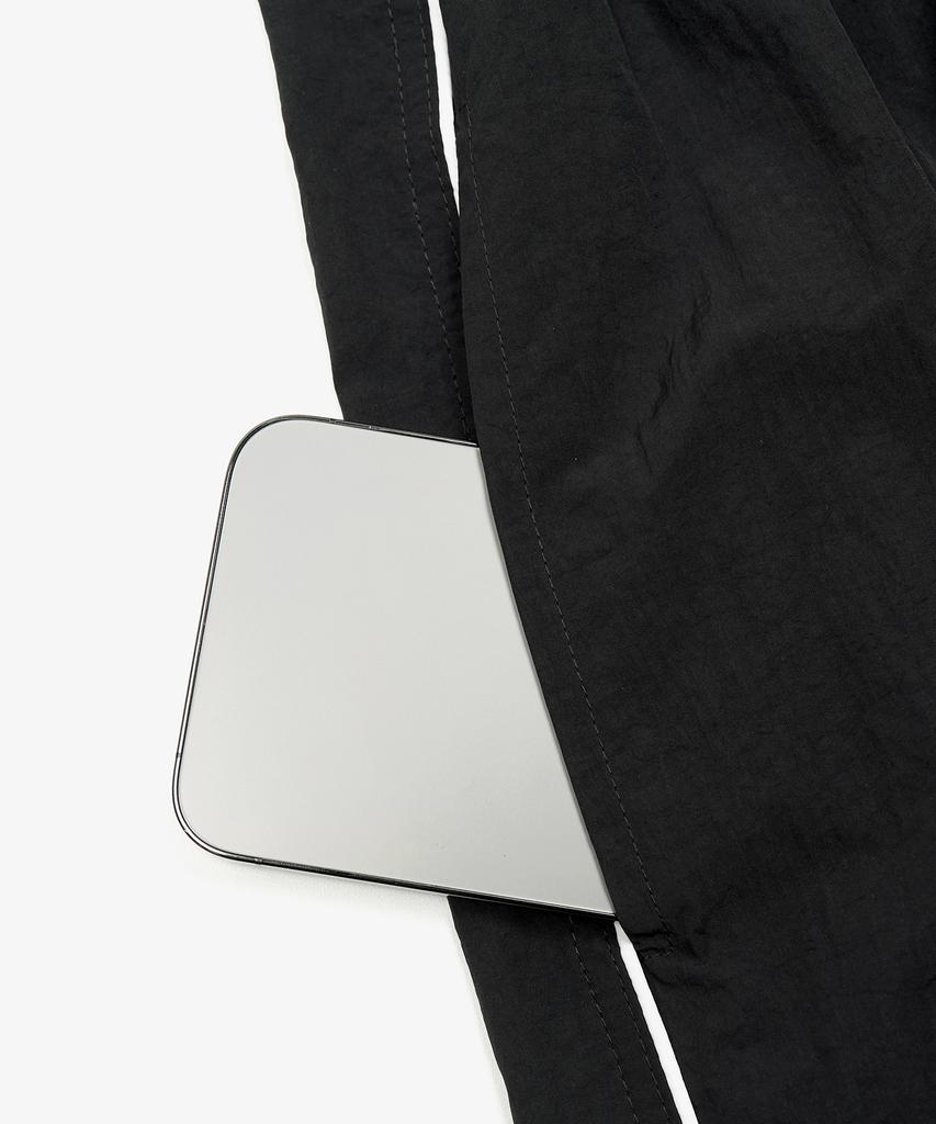 TOFFEE Piping Line Track String Pants (Black)