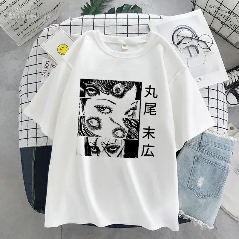 Summer Women T-shirts Goth Short Sleeve T Shirt FeUnisex Aesthetic Loose Punk Grunge Streetwear Gothic Harajuku Y2k Clothes Tops Unisex