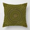Fall Home Decor Autumn Living Room Throw Pillow Cover Sofa Boho Cushion Cover Mandala