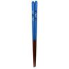 Ishida Chopsticks, Family Cat Design, Made In Japan, Dishwasher Safe, Blue, 18cm