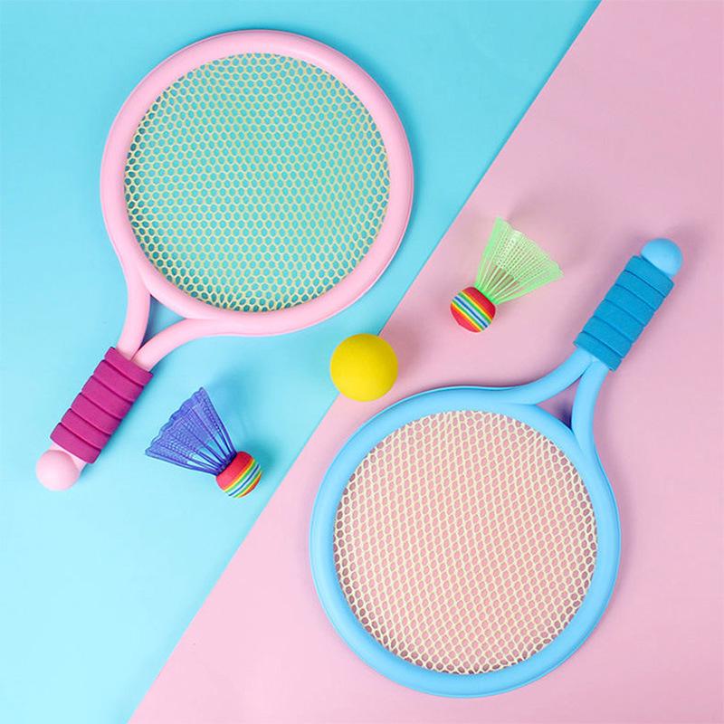 Kids' Badminton Racket Set: Parent-Child Indoor Sports Game for Ages 3-6