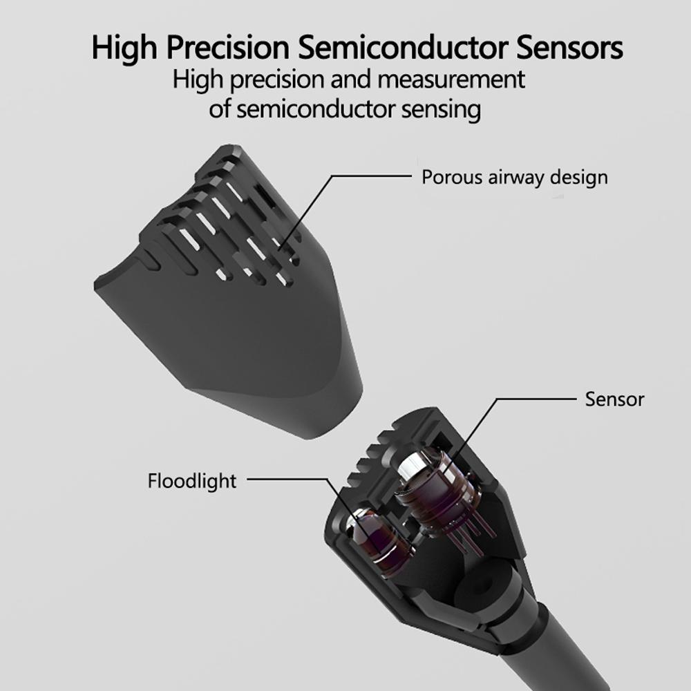 Ручной детектор утечек горючих газов, тестер утечек природных газов, портативный детектор утечек горючих газов