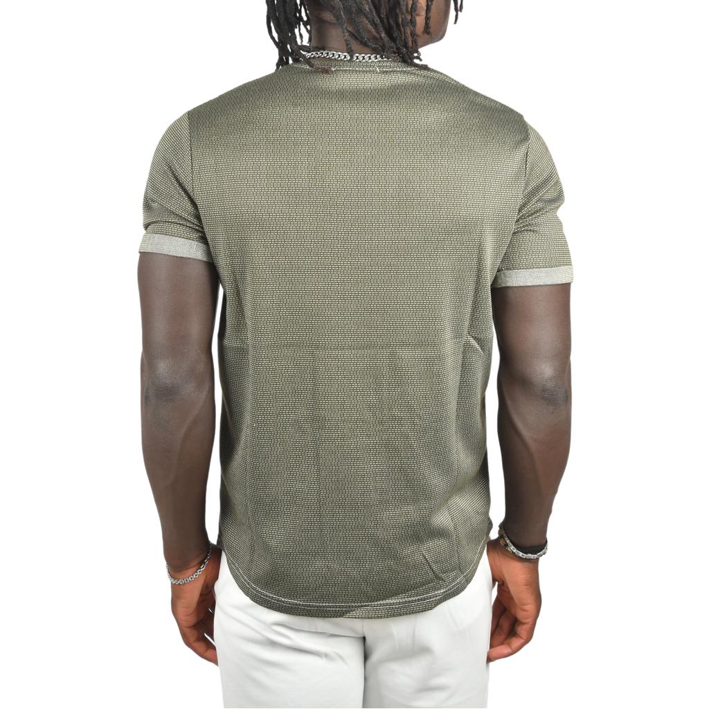 Футболка узкого кроя с двойными рукавами и надписью DeepSEA с рисунком спереди 2403213