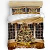 Christmas Tree Ball Duvet Cover Bed Bedding Collection For Double Home Textile Quilt Cover Pillowcases Bedroom Bedding Collection No Linen