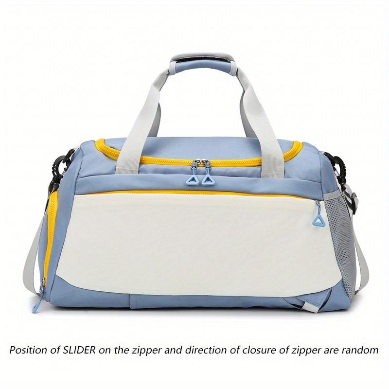 Дорожная сумка-дафл из нейлона большой вместимости с отделением для обуви и разделением на влажное/сухое, многофункциональная спортивная сумка-дафл для мужчин и женщин