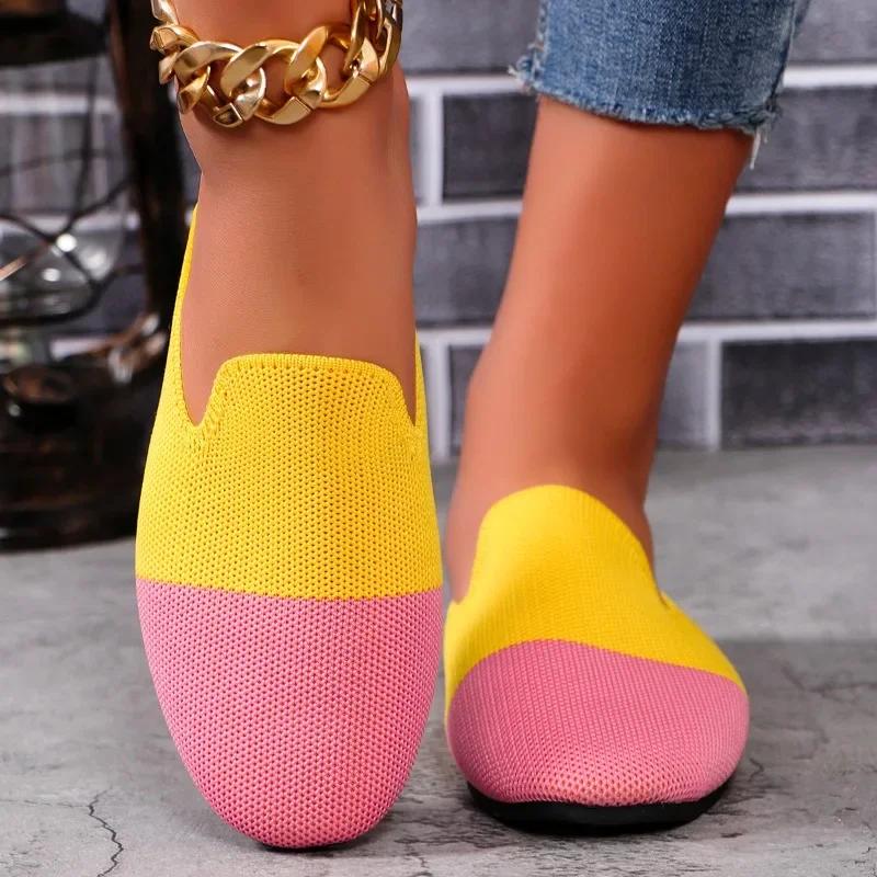 Модная обувь бренда 2024 года для женщин, закрытые женские тапочки, модные повседневные тапочки в тонких тонах, женские новые неглубокие тапочки на плоской подошве