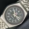 ПОДЛИННЫЕ ВИНТАЖНЫЕ МУЖСКИЕ АВТОМАТИЧЕСКИЕ ЧАСЫ SEIKO 5 ЯПОНСКОГО ПРОИЗВОДСТВА С ЧЕРНЫМ ЦИФЕРБЛАТОМ a500097-2 R151a-a500097