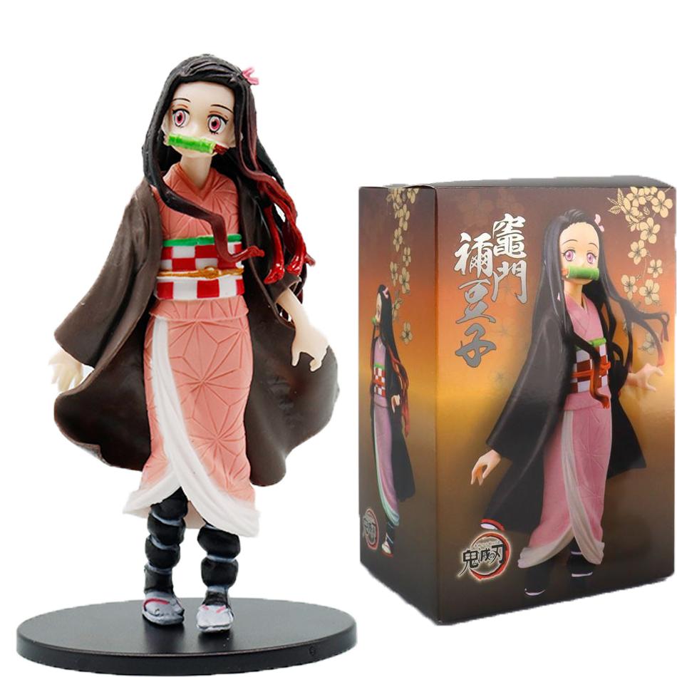 Аниме Фигурка Фигурки Клинок Рассекающий Демонов Kimetsu No Yaiba Кукла Танджиро Незуко Зеницу Фигурка Фигурка Действия Модель Игрушки