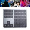 Number Pad Wireless   Dual Mode 35 Keys Rechargeable   Numeric Keypad for Laptop PC Tablet