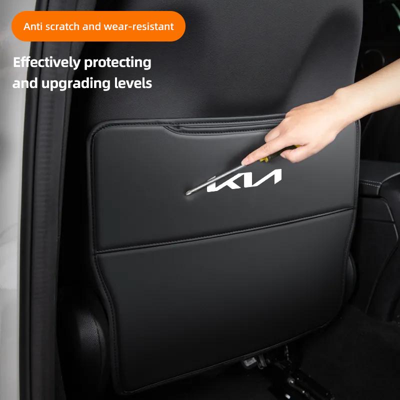 Car Seat Rear Anti Kick Pad Dirt Scratch Resistant Pad Valve For KIA K9 Sportage Niro K5 Carnival EV6 EV9 EV3 K8 Stinger Forte sdvc80