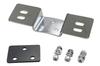 Kijima Motorcycle Number Plate Laydown Bracket, Steel, Fender Scratch Prevention, Chrome Plated, for Harley Davidson HD-013915