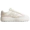 New Balance CT302 Бело-зеленые унисекс кроссовки кремовые CT302DA