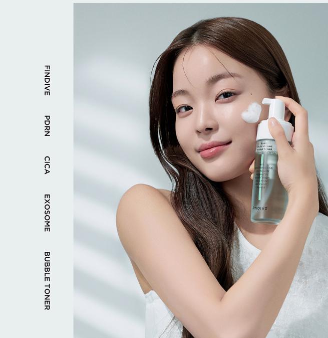 Soothing Bubble Toner with PDRN & Cica for Calm and Clear Skin