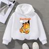 Boys Girls Casual Top Long-sleeved for Autumn and Winter Cartoon Print Children's Hooded Sweatshirt