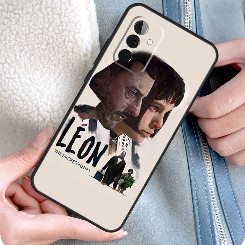 Чехол для телефона Leon The Professional для Samsung Galaxy A54 A34 A14 A15 A25 A35 A55 A53 A33 A13 A52 A32 A12 A51 A71